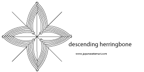 descending herringbone