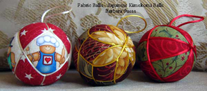 Christmas Kimekomi Balls